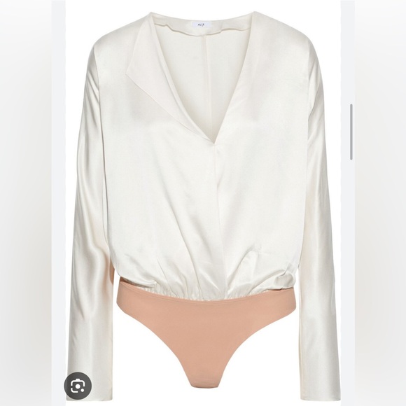 NWT Alix silk bodysuit - Picture 1 of 3